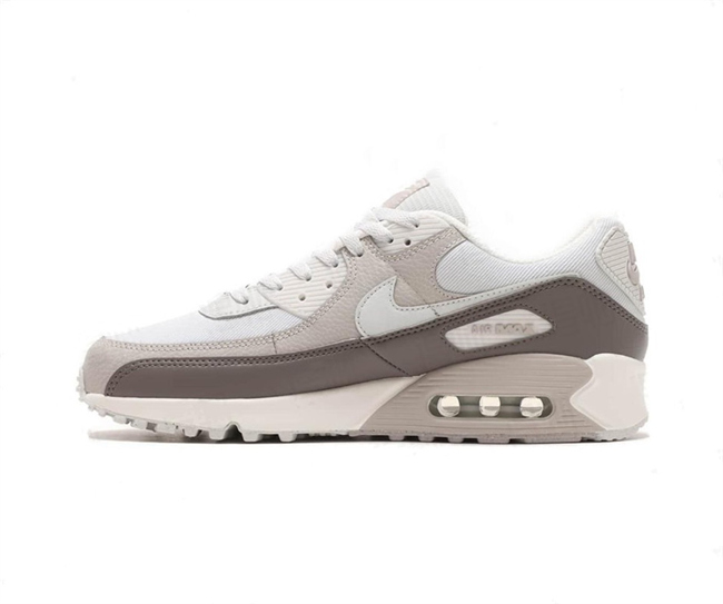 Men's Running weapon Air Max 90 Brown/White Shoes 0103
